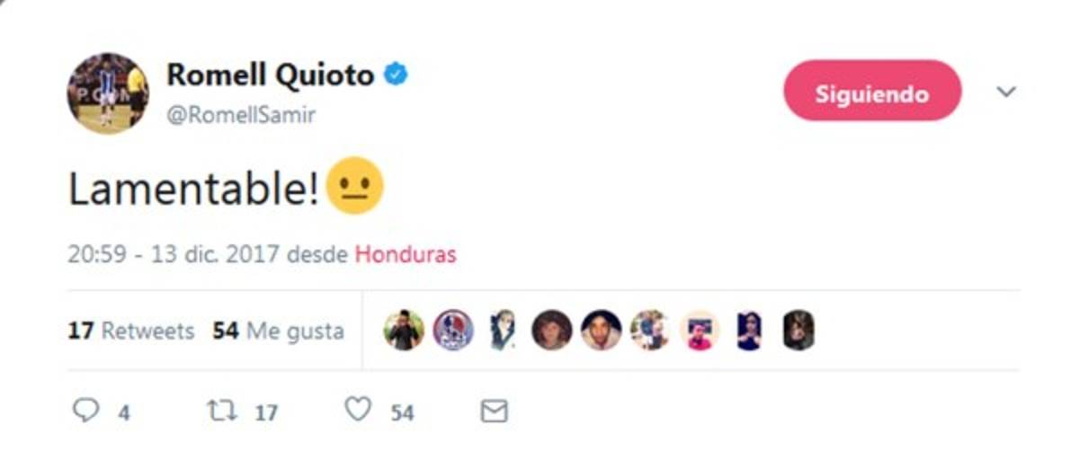 Periodistas y gente del deporte, lanzan duras críticas tras el suceso del Morazán