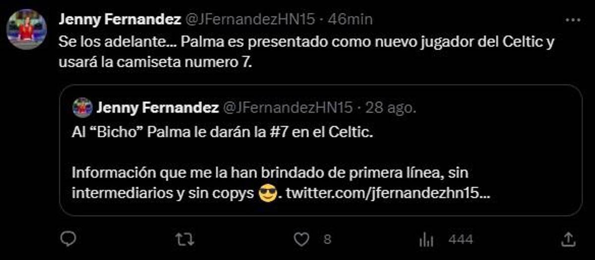 “Celtic está encantado”, “Luis Palma con número de crack”: Prensa internacional y nacional reacciona al fichaje del hondureño