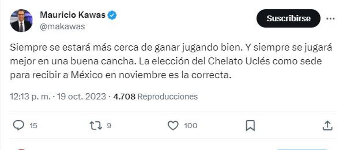 Lo que dicen los periodistas de Honduras sobre la decisión de jugar ante México en el estadio Nacional: “Es la mejor cancha y punto”