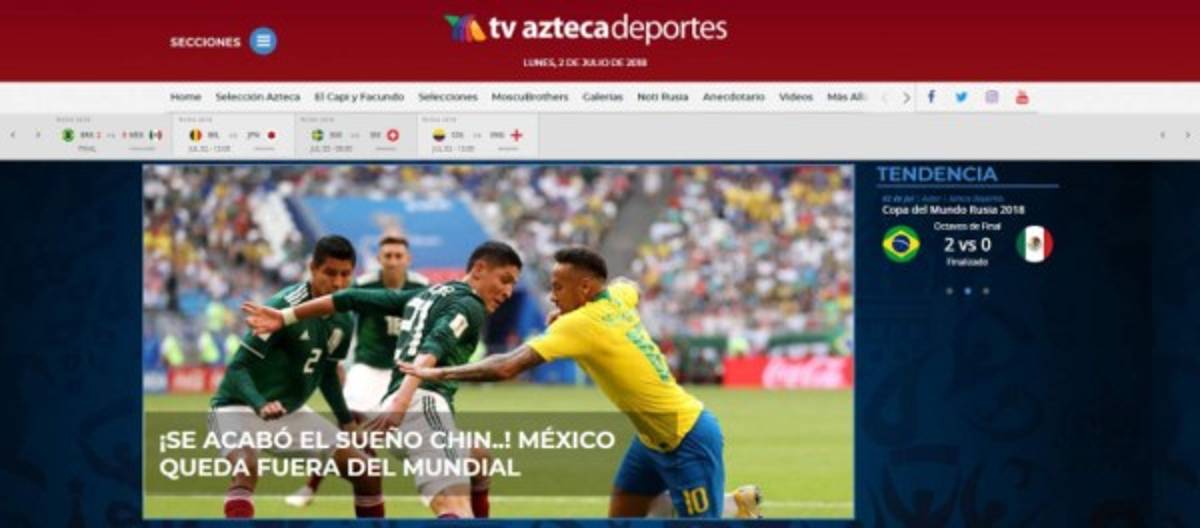 Así reaccionó la prensa mexicana tras la eliminación del Mundial: 'Sigan soñando con el quinto'