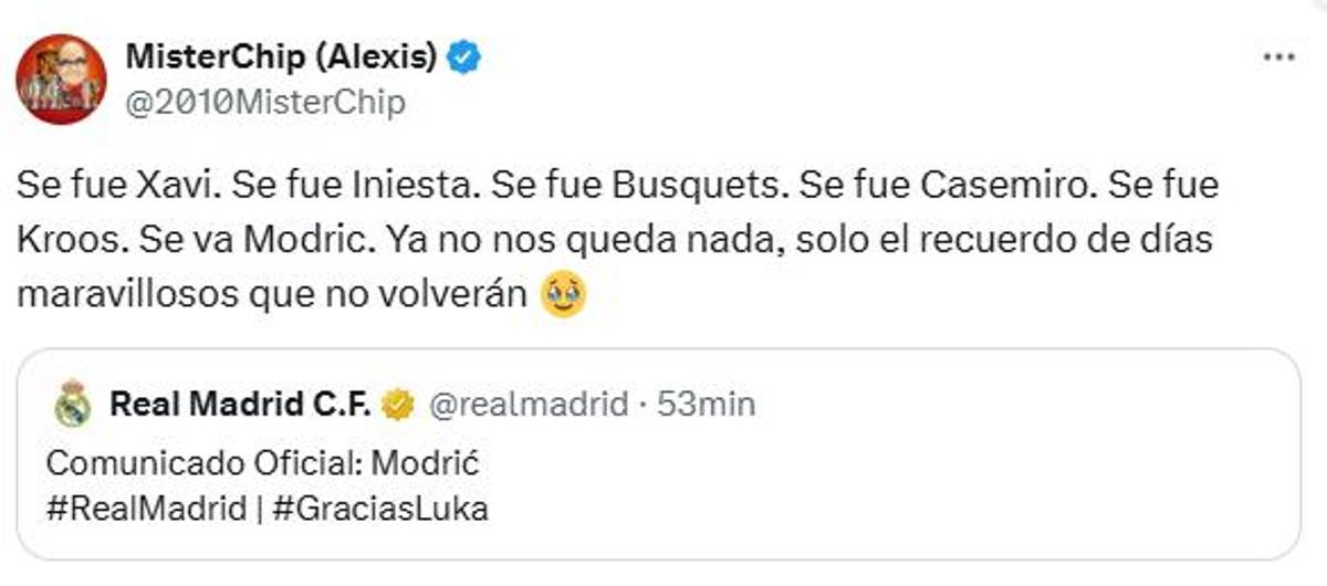 Modric se marcha del Real Madrid y así reacciona la prensa mundial: La peor noticia del año; Ya no nos queda nada...