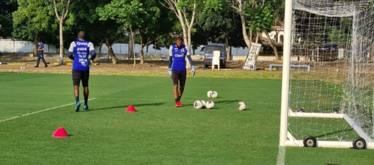 'Buba' y Menjivar se lucen, Benguché sonriente: Así fue el último entrenamiento de Honduras previo al Final Four