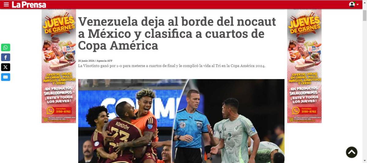 Destrozan a la Selección Mexicana de Fútbol: “Decepción nacional” y otros titulares de los medios aztecas