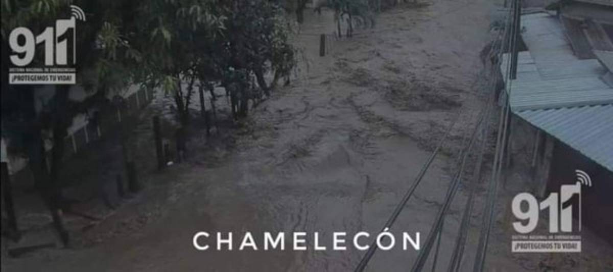 Alerta en el Valle de Sula: Río Chamelecón se desborda tras las torrenciales lluvias por Iota