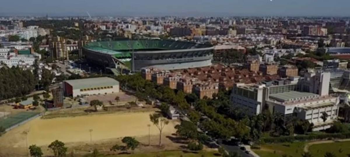 Una auténtica alfombra: Así es el Benito Villamarín sede de la final de la Copa del Rey