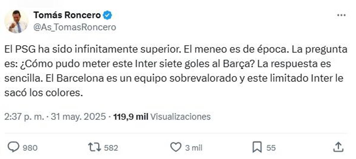 PSG ganó su primera Champions con una paliza y así reacciona la prensa: Qué suerte tuvo el Barcelona de quedar eliminado