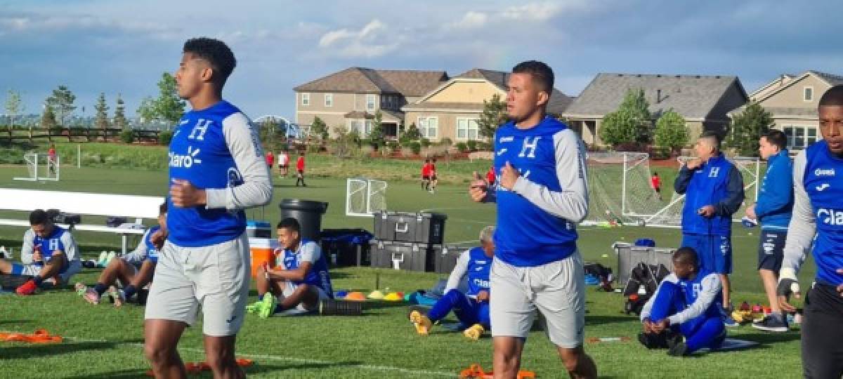 ¡Ambulancia y baño en el autobús! Así fue el primer entreno de la Selección de Honduras en Denver