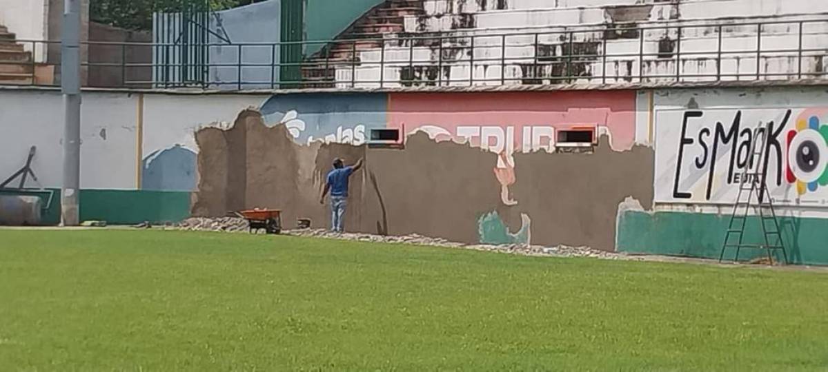 ¡Deslumbrante! Olancho FC transforma el estadio Juan Ramón Brevé de Juticalpa previo a su debut en Liga Nacional