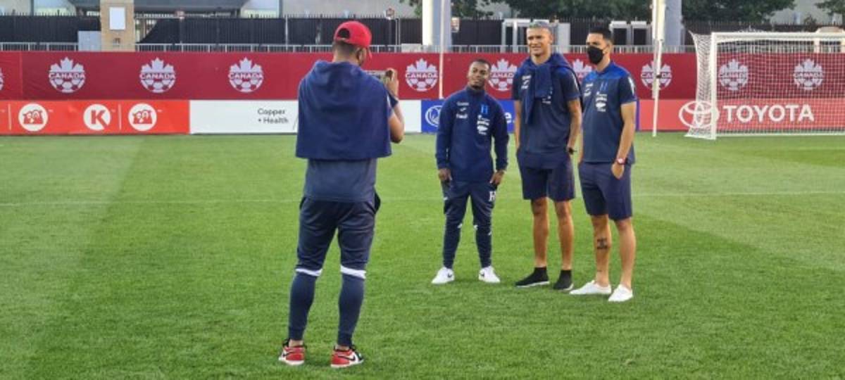Fotos: Así fue el cierre de preparación de la Selección de Honduras para enfrentar a Canadá en el BMO Field