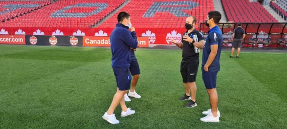 Fotos: Así fue el cierre de preparación de la Selección de Honduras para enfrentar a Canadá en el BMO Field