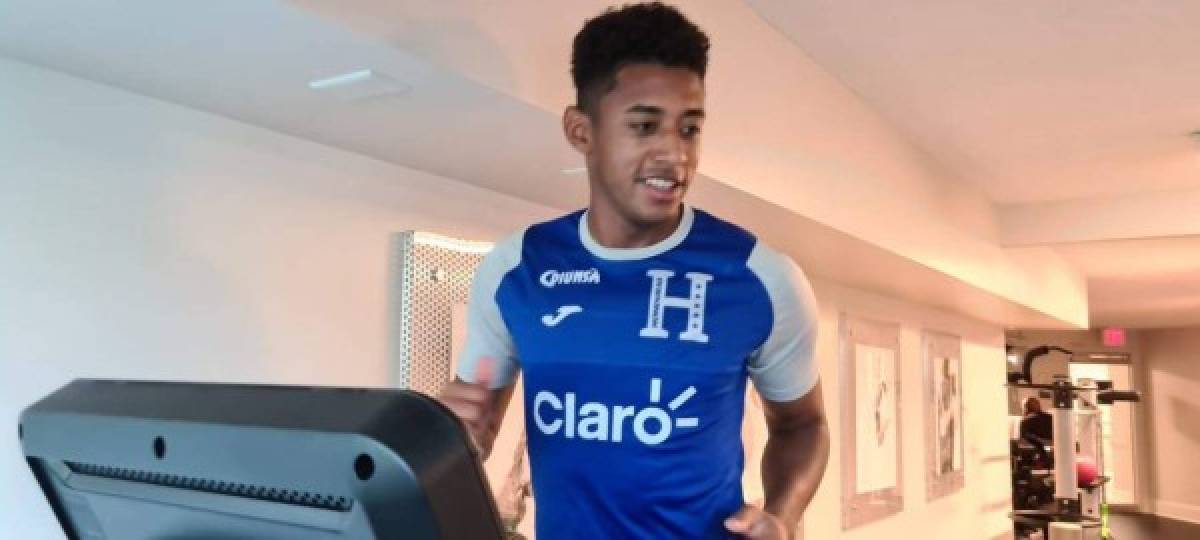 Trabajo de gimnasio y dos futbolistas de la 'H' entre 'algodones': así comenzó el día para la Selección de Honduras