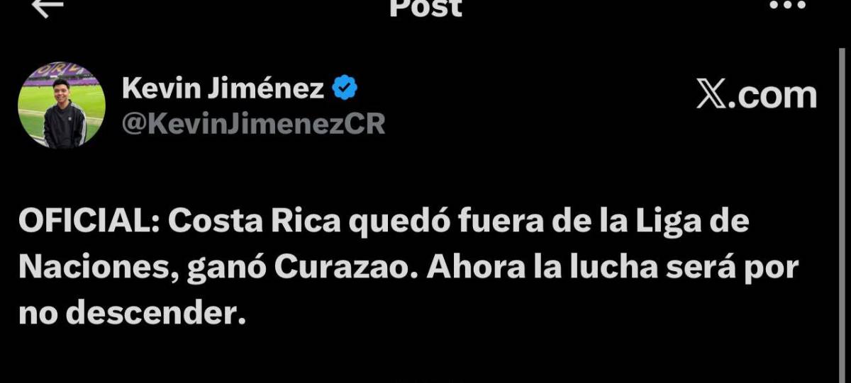 La peor de la historia: prensa reacciona al fracaso de Costa Rica en Nations League