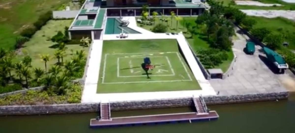 La mansión en la que Neymar planea ponerse a tono para el Mundial de Rusia 2018