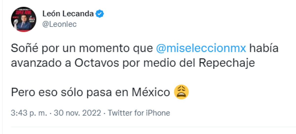 Faitelson y la prensa mexicana señalan al culpable del fracaso en Qatar 2022: “fuera Tata Martino por siempre”