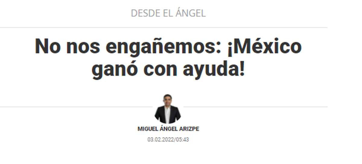 ‘‘Asalto a mano armada en el Azteca’’ y ‘‘la manita de Concacaf’’: así reacciona la prensa tras el polémico triunfo de México sobre Panamá