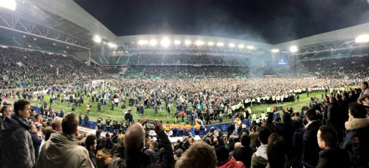 Brutal celebración de un club de Francia que regresa a una final de Copa 38 años después
