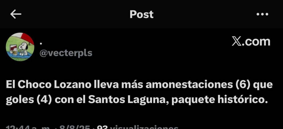 Choco Lozano es crucificado en el Santos Laguna y le llueven las críticas: Está entre los peores en la historia, No tiene para más