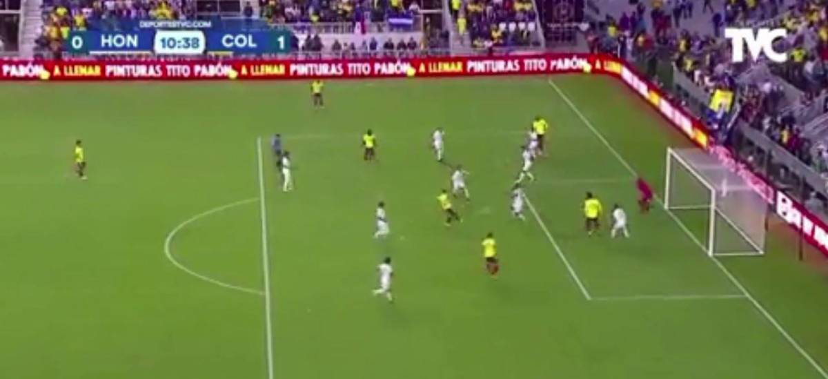 Marcaje flojísimo en los dos goles: los errores defensivos que condenaron a Honduras en el amistoso ante Colombia