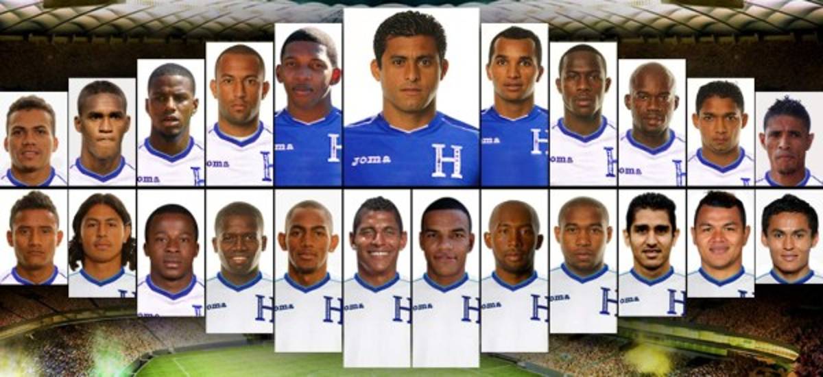 Los 23 convocados de Honduras para el Mundial de Brasil 2014