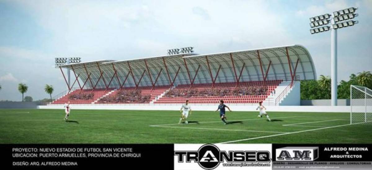 Conocé los nuevos estadios que se están construyendo en Centroamérica