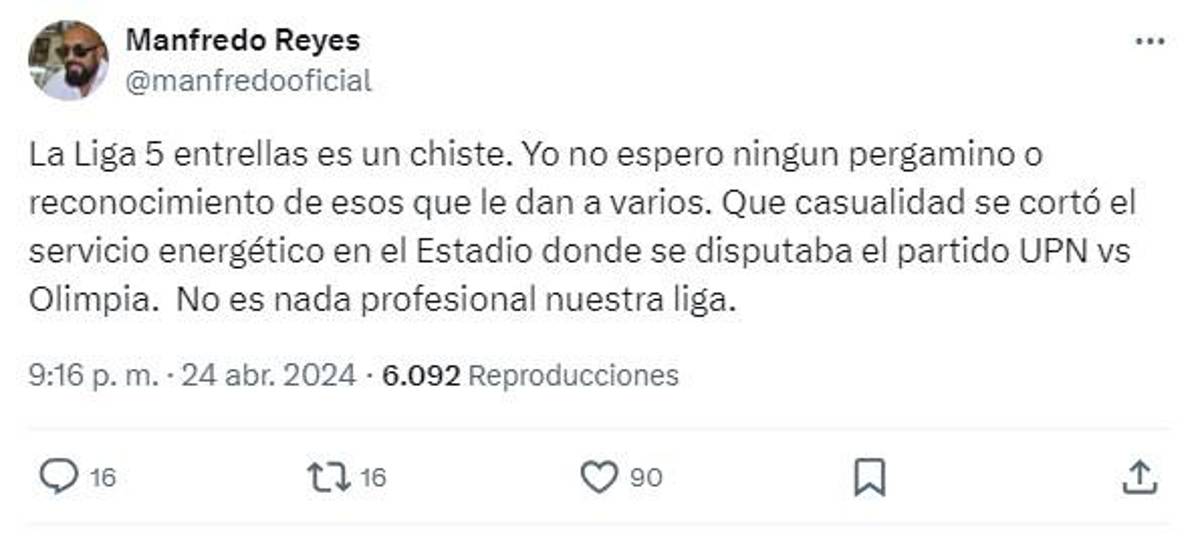 Periodistas hondureños “explotan” tras lo ocurrido en el UPNFM-Olimpia en Choluteca: “Vergüenza” y “es un asco”