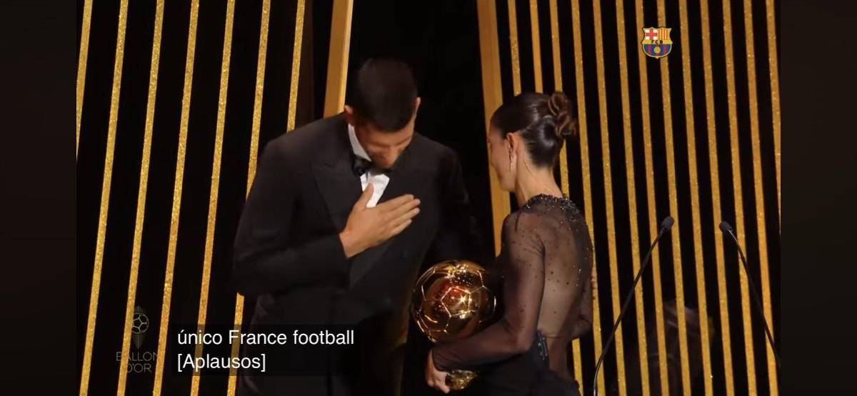 NO SE VIO EN TV del Balón de Oro: el inseparable amigo de Messi, mensaje de David Suazo a Leo y el momento oscuro