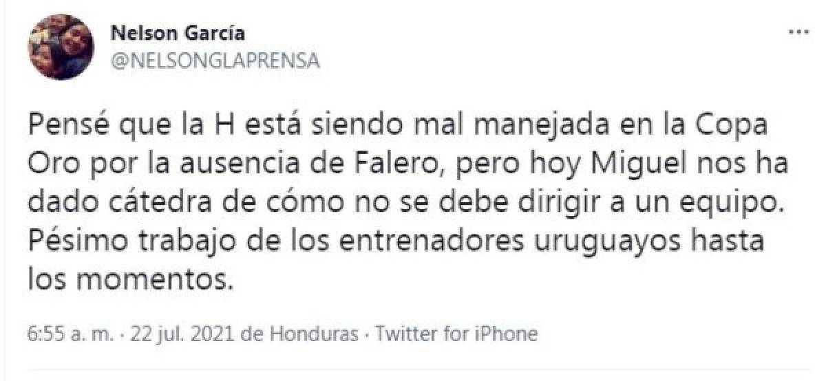 Sin gol y responsabilidad de Falero: Los comentarios de los periodistas de la derrota de Honduras ante Rumania