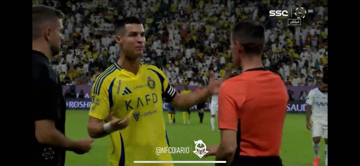 La pelea de Cristiano Ronaldo con el árbitro, Neymar recibe duro golpe previo al juego; Al Nassr sigue siendo ‘hijo’ del Al Hilal