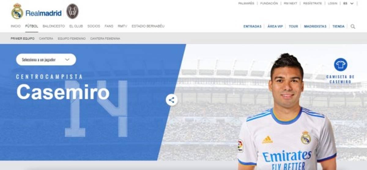 Sorpresa con Bale: Real Madrid publica los dorsales oficiales de sus jugadores para la temporada 2021-22