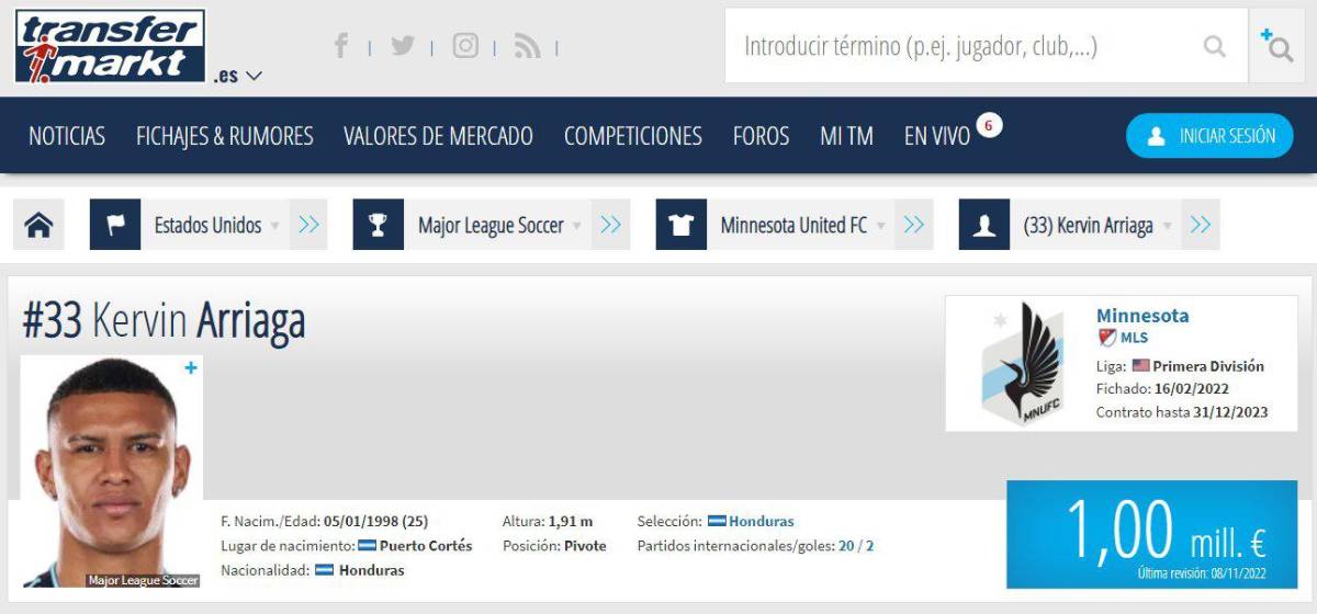 Kervin Arriaga asciende su valor y firma con prestigiosa agencia junto a los mejores jugadores del mundo: la lista de cracks