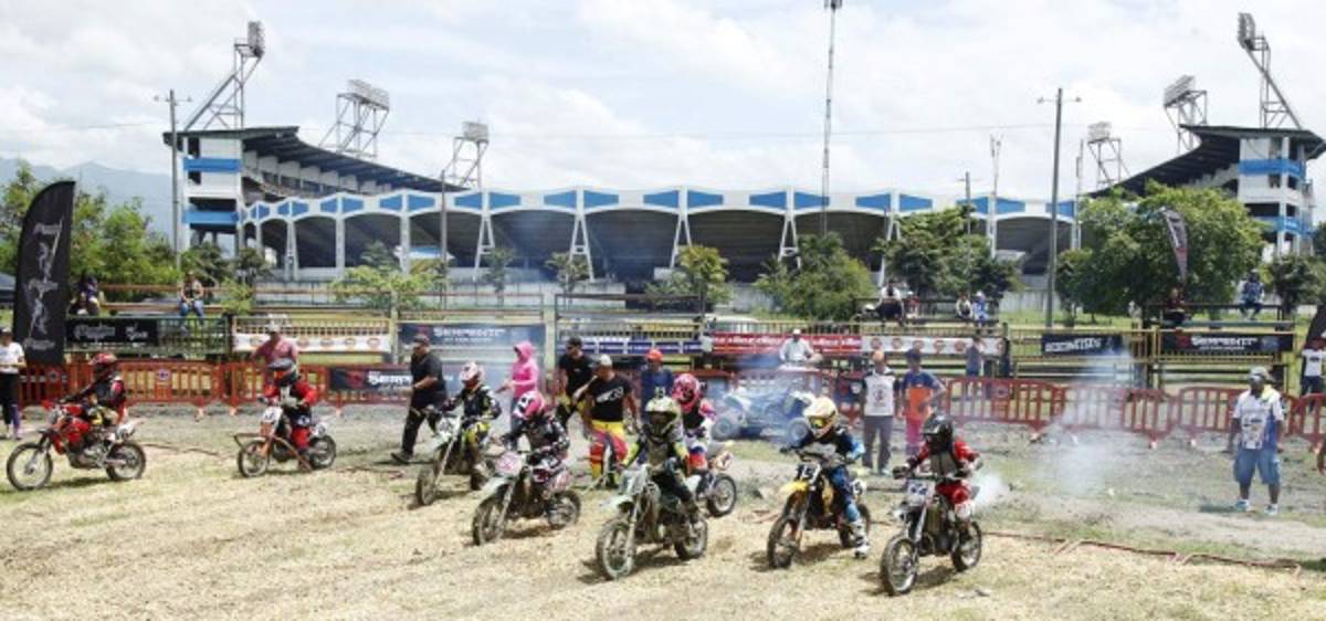 Así se desarrolló el torneo de motocross en San Pedro Sula