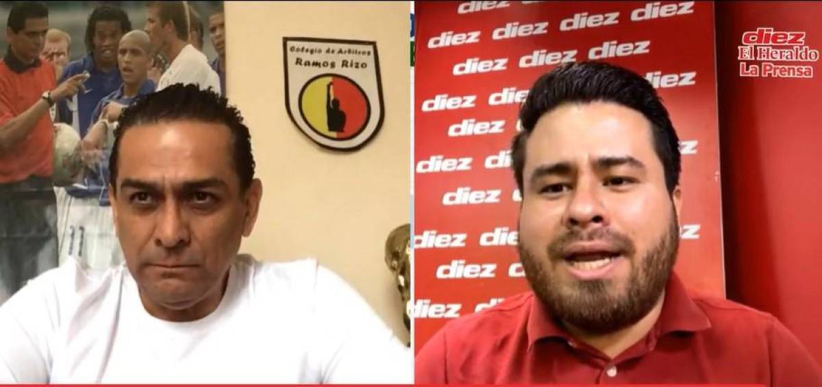 El periodista de DIEZ, Gustavo Roca, habló con Felipe Ramos Rizo sobre el arbitraje de Iván Barton en el México-Honduras.