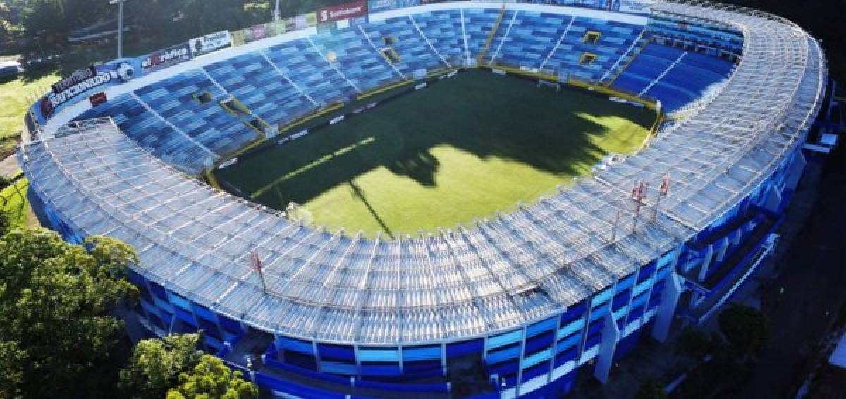 ¡Belleza! El Cuscatlán, escenario del partido Alianza-Platense por la Concacaf