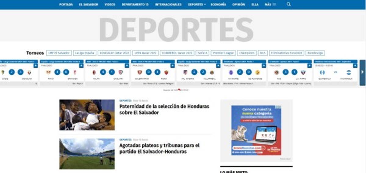 Paternidad catracha y piden a Honduras que deje el drama: lo que dice la prensa salvadoreña sobre el choque de esta tarde