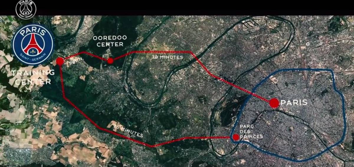 Un estadio y 17 campos de entrenamiento: PSG muestra imágenes de su futuro megraproyecto