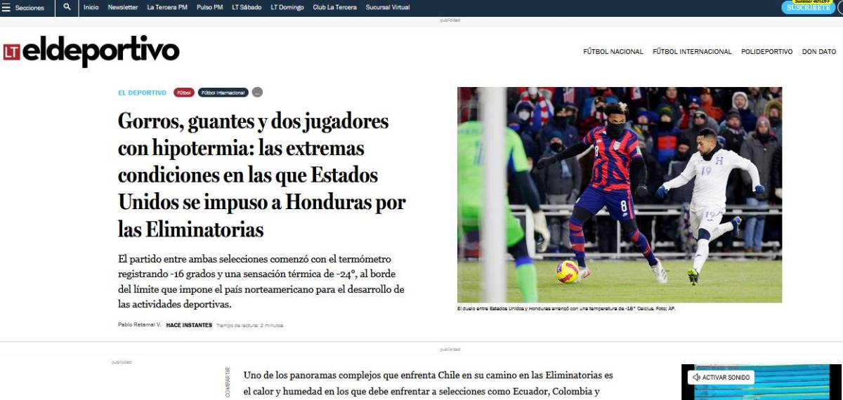 “Trampa mortal y escándalo”: Lo que amaneció diciendo la prensa mundial de la derrota de Honduras ante EUA