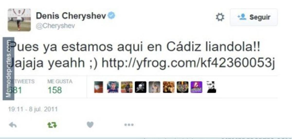 Cheryshev provoca crueles memes contra el Real Madrid