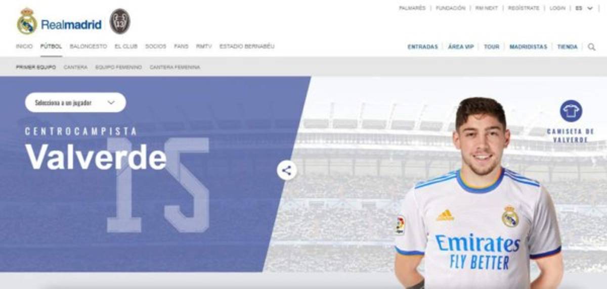 Sorpresa con Bale: Real Madrid publica los dorsales oficiales de sus jugadores para la temporada 2021-22