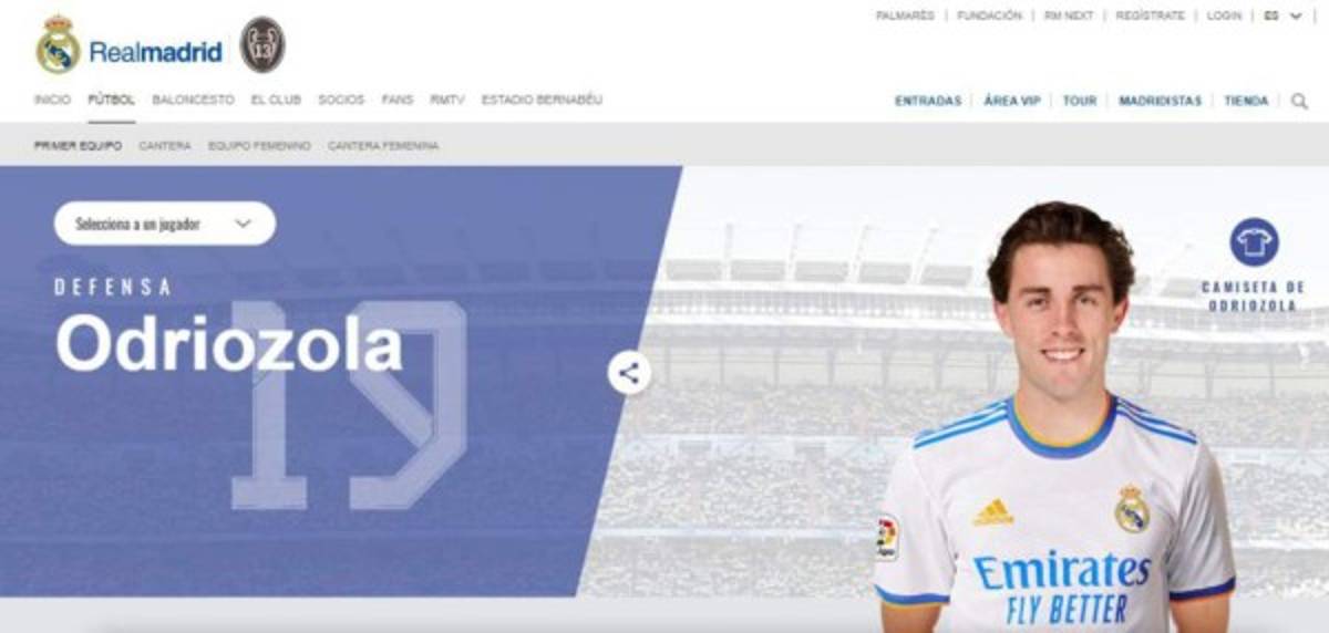 Sorpresa con Bale: Real Madrid publica los dorsales oficiales de sus jugadores para la temporada 2021-22