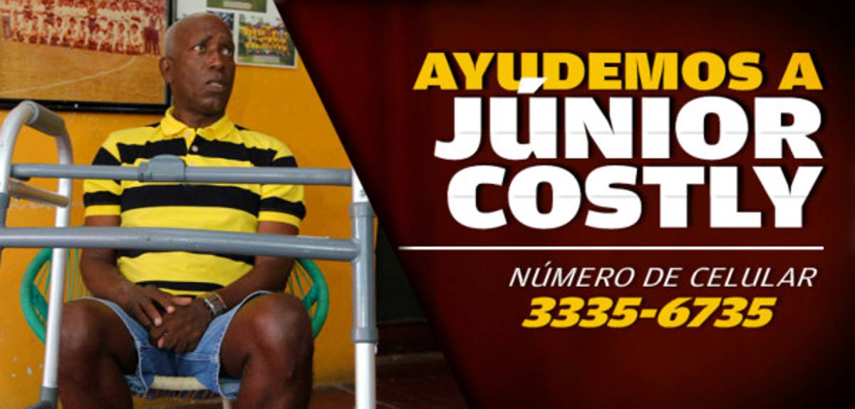 La historia de Júnior Costly: 'Ya no puedo andar solo”