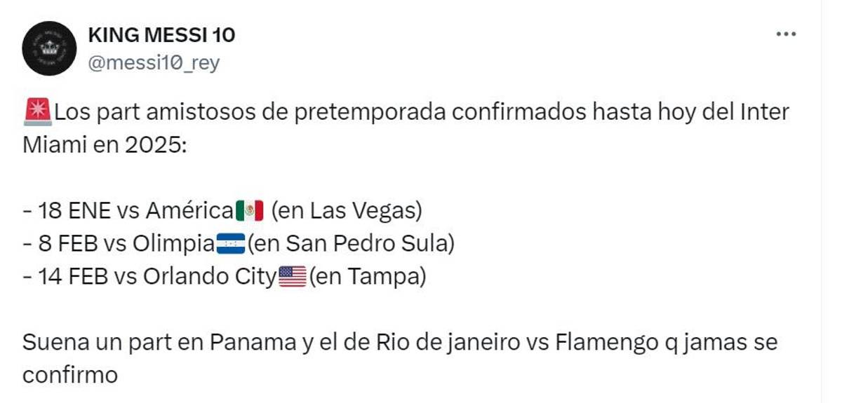 Messi y el Inter Miami generan opiniones por el amistoso en Honduras: “San Pedro Sula será la capital de Centroamérica”