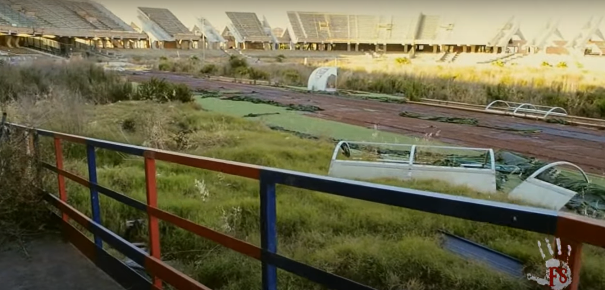 ¡Parece un lugar embrujado! Así luce ahora el estadio donde el hondureño David Suazo brilló en Italia