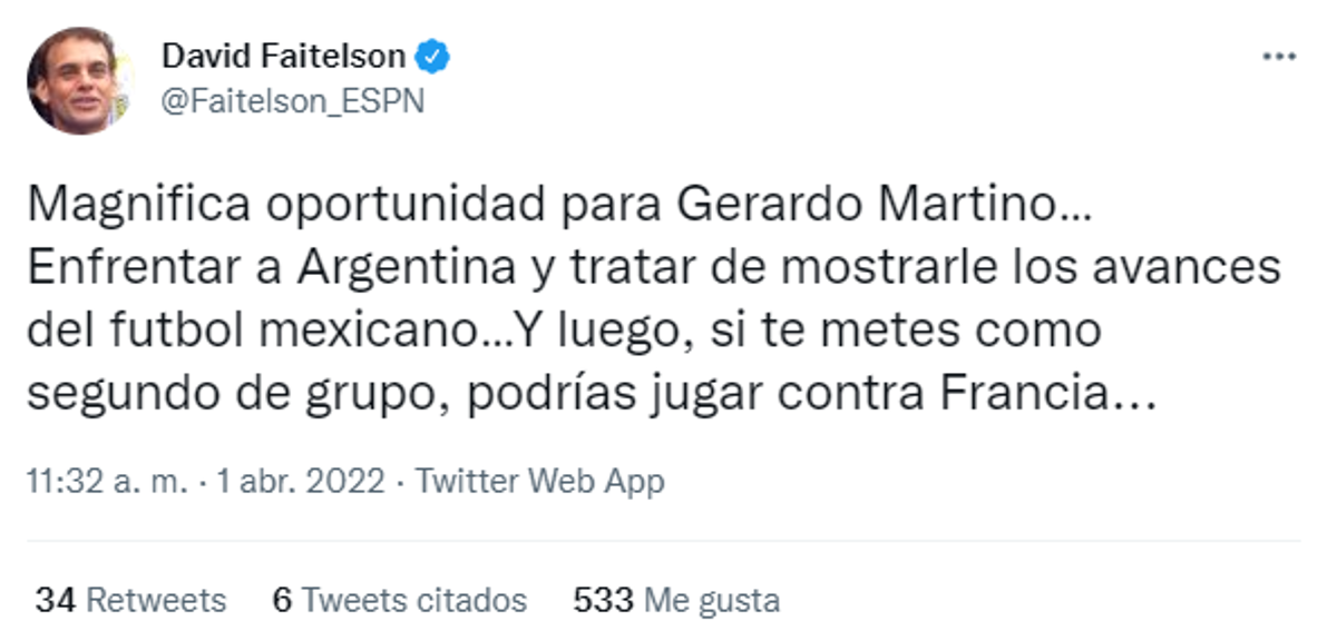 ¡Quieren vengaza! La reacción de Faitelson y la prensa mexicana por el partido contra Argentina en el Mundial de Qatar 2022