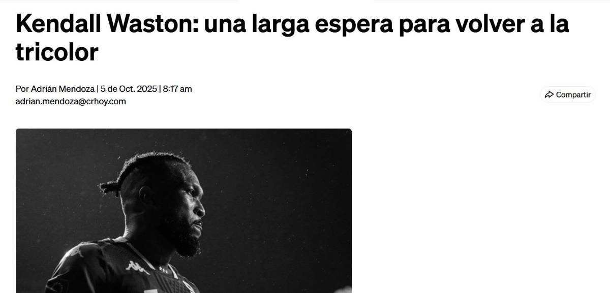 ChepeBomba dio su pronóstico del Honduras vs Costa Rica en eliminatoria y ticos rezan por futbolista lesionado: Kendal Waston tiene 52 goles
