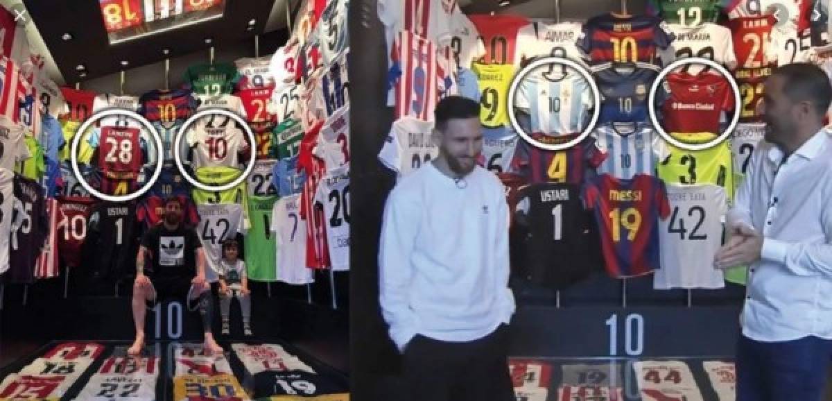 Messi, Ronaldinho y Maynor Figueroa: Los futbolistas que tienen su propio museo de camisas