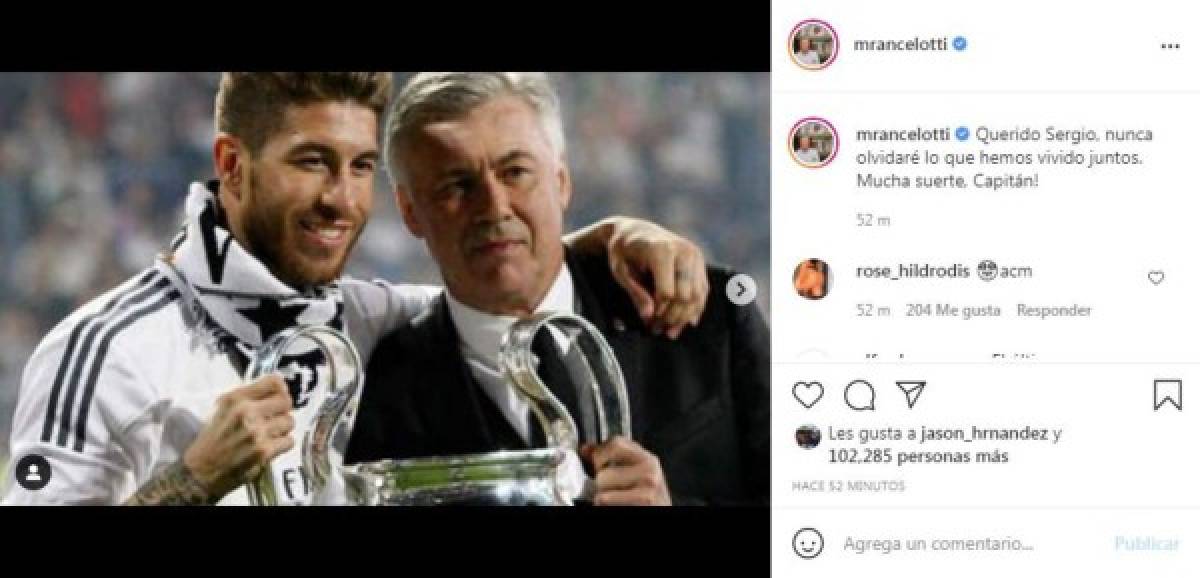 ¡Intenta no llorar! Los emotivos mensajes de despedida de los jugadores del Real Madrid a Sergio Ramos