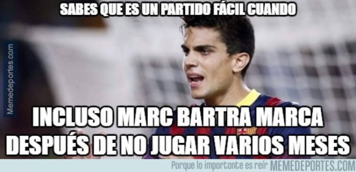 ¡Los memes por fin hacen reír al barcelonismo tras paliza al Depor!