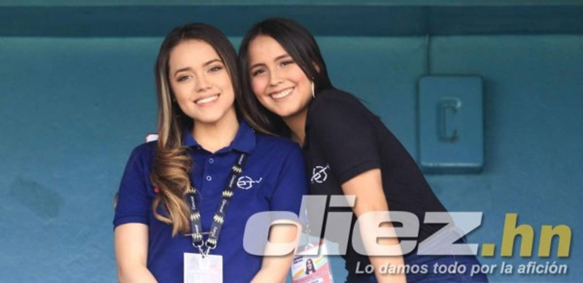 ¿Quién es la rubia? Las hermosas chicas que le dieron el color al clásico Olimpia-Motagua