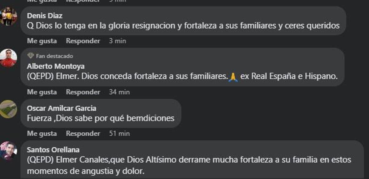 “Vuela alto, Elmer Canales”: Familiares y amistades, consternados por fallecimiento del exportero de la Selección de Honduras