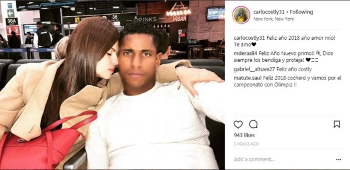 Jugadores hondureños le dieron la bienvenida al 2018